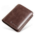 Stylish Leather Wallet Exquisite Credit Card Holder Bifold Credit Card Holder Men's Slim Leather Wallet Luxury Mens Purse. 