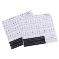 54 61 88 Keys Electronic Piano Keyboard Sound Name Stickers Key Sticker. 