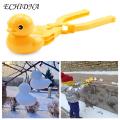 ECHIDNA Snow Toy One-piece Molding Duck Shape Snowball Maker Clamp. 