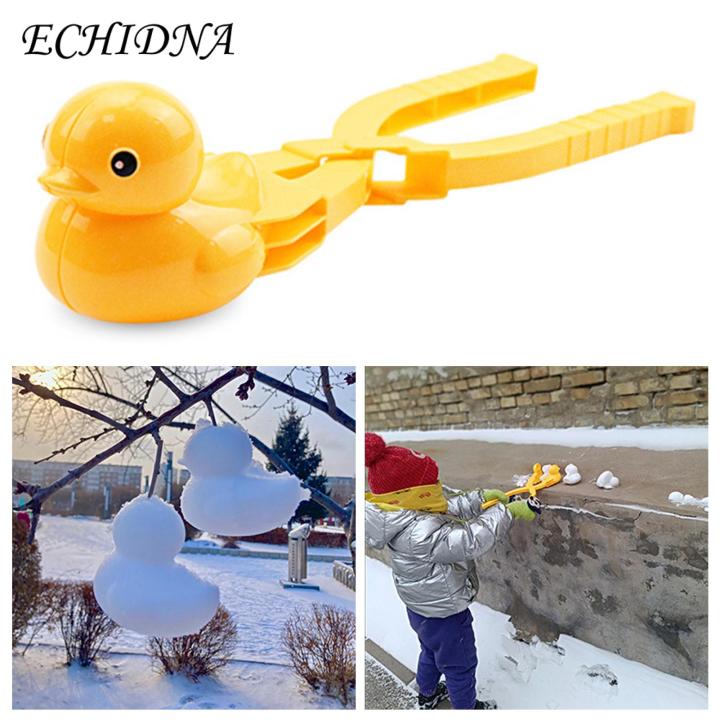 ECHIDNA%20Snow%20Toy%20One-piece%20Molding%20Duck%20Shape%20Snowball%20Maker%20Clamp%20-%20Image%207