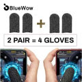 【Copper Fiber】BlueWow S25 Pubg Thumb Gloves Pubg Finger Sleeve Pubg Mobile Gaming Pubg Accessories Controller For Pubg Triger Trigger Gamepad. 