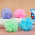 1/3Pcs New Soft Skin-friendly Color Blocking Bath Ball Bath Foam Bath Flower Body Scrubber Body Exfoliating Cleaner Bathing Accessories. 