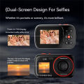 Xiaomi HD Digital Camera Dual Screen 16X Digtal Zoom Auto Focus High-Definition 72MP Suitable For Home Travel Portable. 