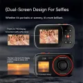Xiaomi HD Digital Camera Dual Screen 16X Digtal Zoom Auto Focus High-Definition 72MP Suitable For Home Travel Portable. 