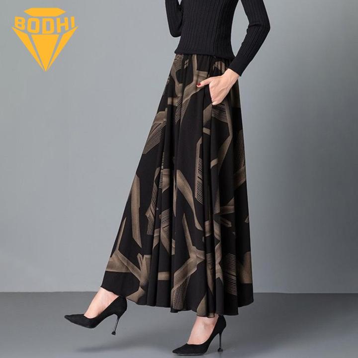 Elegant%20Women%20Maxi%20Skirt%20Vintage%20A-line%20Maxi%20Skirt%20with%20Pockets%20for%20Elegant%20Party%20Commute%20High%20Waist%20Colorblock%20Design%20Fashion%20Women%20Plaid%20Skirt%20-%20Image%206