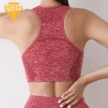 Breathable Sports Bra Comfortable Supportive Wireless Sports Bra for Yoga Jogging Women's Favorite. 