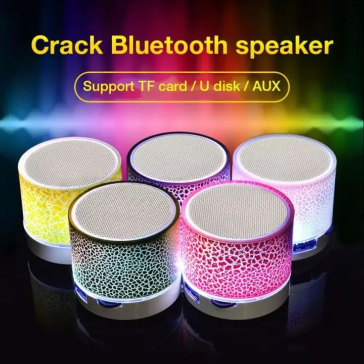Bluetooth Speaker Mini Portable Wireless Loud Stereo Sound LED Light ...