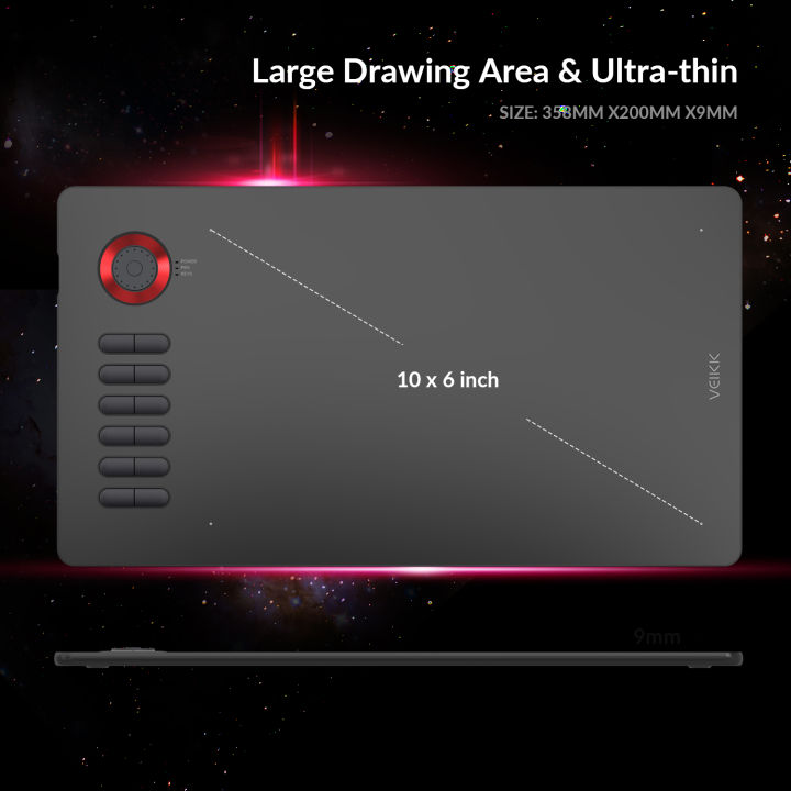 (VEIKK%20Official%20store)%20VEIKK%20A15PRO%20Graphics%20Drawing%20Tablet%2016384%20Pressure%20Sensitivity%2010%20x%206%20inch%20Large%20work%20area%20Digital%20Drawing%20Pad%20with%20Passive%20Stylus%2012%20Hotkeys%20with%20a%20Scoll%20Wheel%204%20color%20to%20choose%20-%20Image%205