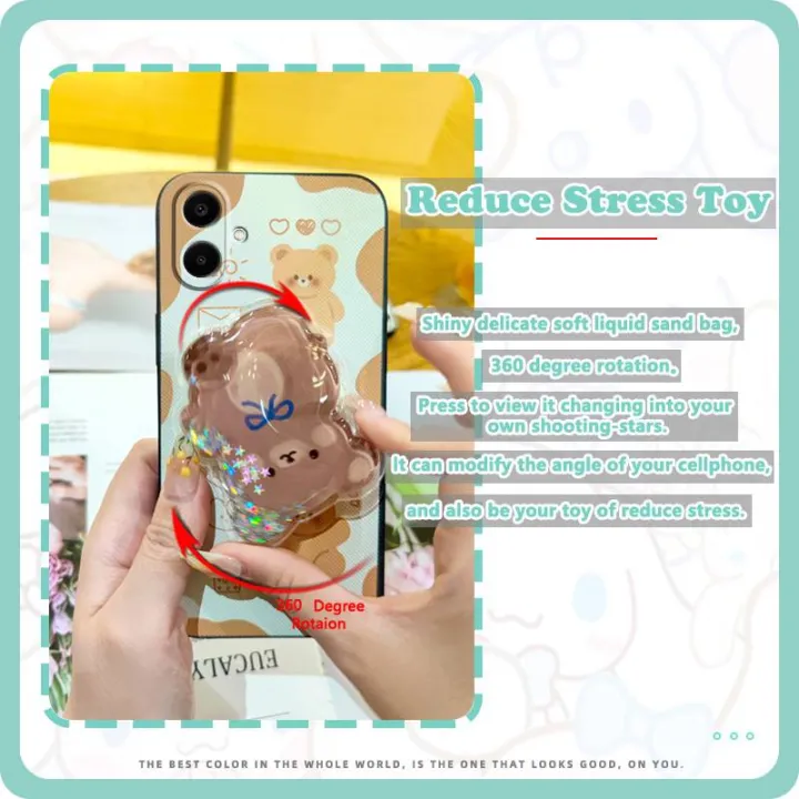 Cute%20Silicone%20Phone%20Case%20For%20Samsung%20Galaxy%20A07%20Skin%20feel%20silicone%20Back%20Cover%20Glisten%20Anti-knock%20Simplicity%20Soft%20Case%20-%20Image%203