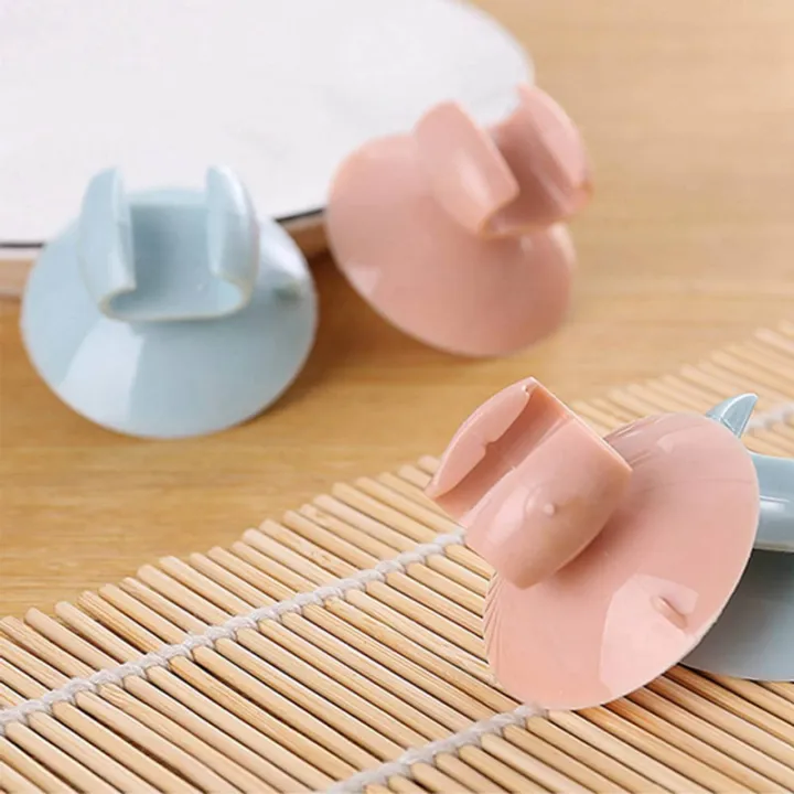 1/5/10Pcs%20Rice%20Cooker%20Spoon%20Holder%20Removable%20Cooking%20Tool%20Suction%20Cup%20Mount%20Scoop%20Reusable%20Rack%20Dining%20Room%20Color%20Random%20-%20Image%208