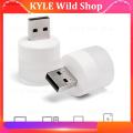 【ZOSR】KYLE Wild Shop Mini 2 Usb Port Plug Lamp Led Night Light 5V 1W Super Bright Eye Protection Book Reading For Computer Mobile Power Charging. 