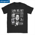 Lana Del Rey Ldr Ultraviolence Men Women's T Shirt Humorous Tees Short Sleeve Round Collar T-Shirts Cotton Printing Tops. 
