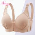Muses Mall Non-wired Push-up Bra Comfortable Front Closure Push Up Bra for Women Soft Breathable Adjustable Straps No Wire Padded Solid Color Lady Bra Ideal for Southeast Asian Buyers Adjustable Shoulder Strap. 