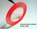 0.2mm Thick Clear 1/2/4/5/10mm Wide Tape Strong Glue Double Sided Tape For Phone Camera Display Lens Repair. 