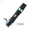 Surfboard Leash Paddle Board Leash Raft Kayak Rope Paddle Board Ankle Strap 8ft Blue. 