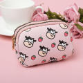 Student Coin Bag Storage Bag Ladies Purses ID Card Storage Bag Printed Wallet New Wallet Double Zip Wallet. 