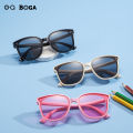 OQ BOGA 5 Colors Unisex Oval Frame Anti UV Kids Sunglasses Children Outdoor Eye Protection Full Rim Sun Glasses. 