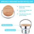 750Ml Large Capacity Stainless Steel Sports Bottle Leakproof Metal Water Bottle Environmental Water Bottle. 