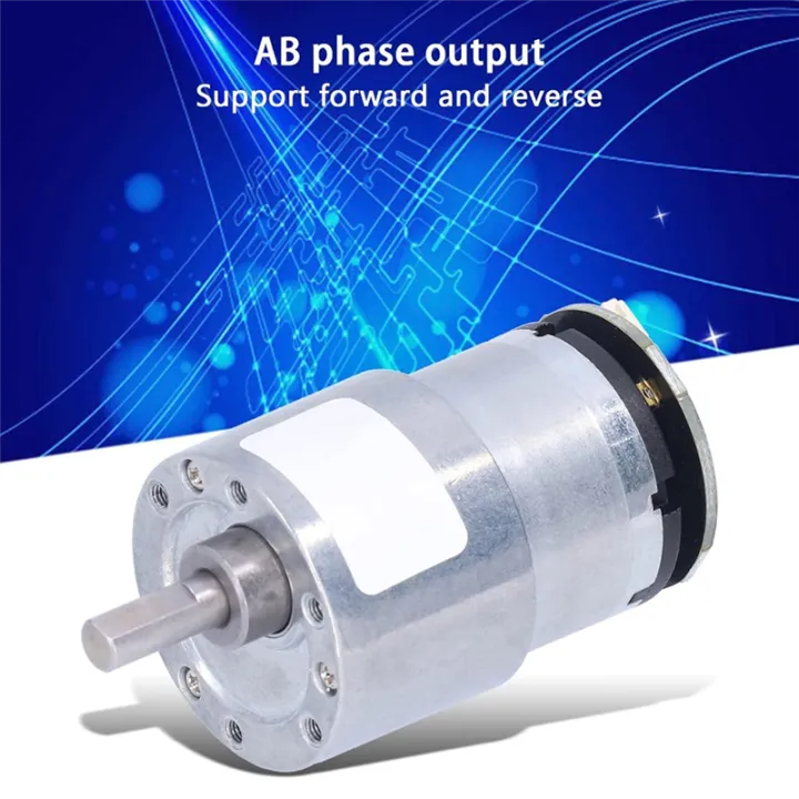 Electric%20Micro%20DC%2012V%20Speed%20Reduction%20Gear%20Motor%20with%20Encoder%20Supporting%20Forward%20Reverse%20Movement%20-%20Image%208
