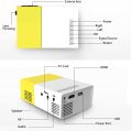 YG300 LED Portable Mini Projector 500LM 3.5mm Audio 320x240 Pixel HD USB Mini YG-300 Projector Home Media Player. 