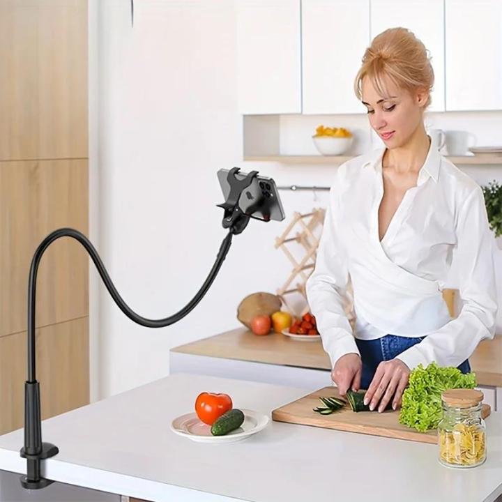 138cm%20Cell%20Phone%20Holder%20with%20Handle%20Desktop%20Holder%20Bedside%20Extension%20Holder%20Creative%20Spiral%20Holder%20Straight%20Stands%20-%20Image%202