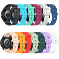20mm Silicone Straps For Samsung Galaxy Watch 4 classic 46mm 42mm smartwatch Ridge Sports Bracelet Galaxy Watch 4 44mm 40mm Band. 