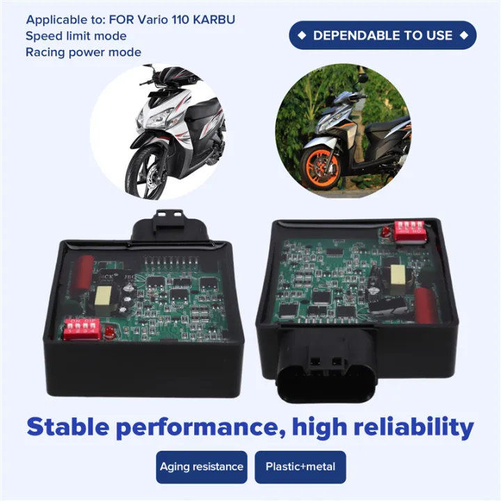 Motorcycle%20Adjustable%20Racing%20CDI%20Igniter%20Unit%20for%20CLICK%20110%20Vario%20110%20KARBU%20Speed%20Limit%20Ignition%20CDI%20with%20Dial%20Adjustable%2012-Pin%20AC%20Ignition%20-%20Image%205