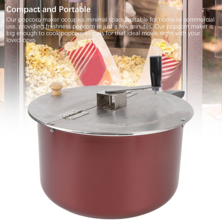 Popcorn%20Machine%20Popcorn%20Popper%20Hand%20Operated%20Delicious%20for%20Movie%20Nights%20-%20Image%206