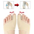 【NEW】 2Pcs=1Pair Toe Separator Hallux Valgus Bunion Corrector Orthotics Feet Bone Thumb Adjuster Correction Pedicure Sock Straightener. 