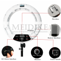 (2M) Pack 0K Video Light Kit 270ED Ring Light RO Bea-480 Po 96W Yidobl Ring Light FDuty Studio L0-1000 Light Makeup Light Stand. 