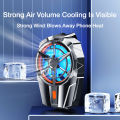 BlueWow X52 Cooling Fans For Mobile Phone Rechargeable Battery Silent Cooler Three Speed Adjustable Cell Phone Gaming Radiator. 