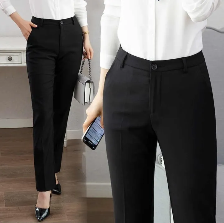 Women's%20Office%20Workware%20Trouser%20for%20womem%20Black%20Ash%20-%20Image%202