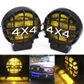 5.5" 4X4 Round Off Road Driving Halogen Fog Led Work Light Lamp Spotlight FD Encounter. 