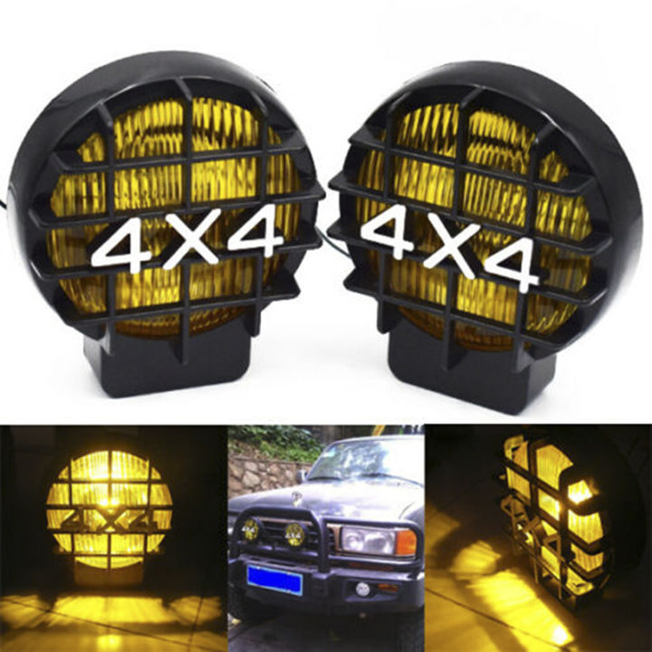 5.5" 4X4 Round Off Road Driving Halogen Fog Led Work Light Lamp Spotlight FD Encounter