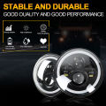 1pcs Three Wheel Headlight Round Shaped 5.75 inch LED Headlight for  Tuk Defender Light Bike. 