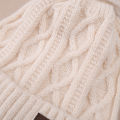 Winter Female Pom Poms Hat Winter Hat For Women Girl 's Hat Knitted Beanies Cap Hat Thick Women. 