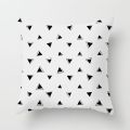 Tpr050 Continental Home Simple Car Sofa Cushion Waist Pillow Case Geometry. 