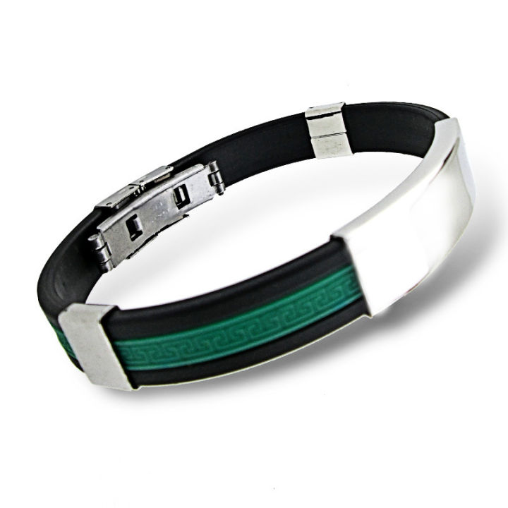 %E3%80%90Grand%20Sale%E3%80%91Titanium%20Steel%20Personalized%20Korean%20Style%20Glow%20Men's%20Silicone%20Trendy%20Men's%20Stainless%20Steel%20Jewelry%20Bracelet%20-%20Image%202