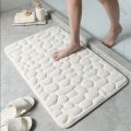 Bath Mat Non-Slip Memory Foam Bath Mat Bath Mat Bathroom Shower Mat Coral Fleece Softness Highly Absorbent Washable Bathroom Rug Bath Mat for Bathroom Kitchen Entrance 40x60. 