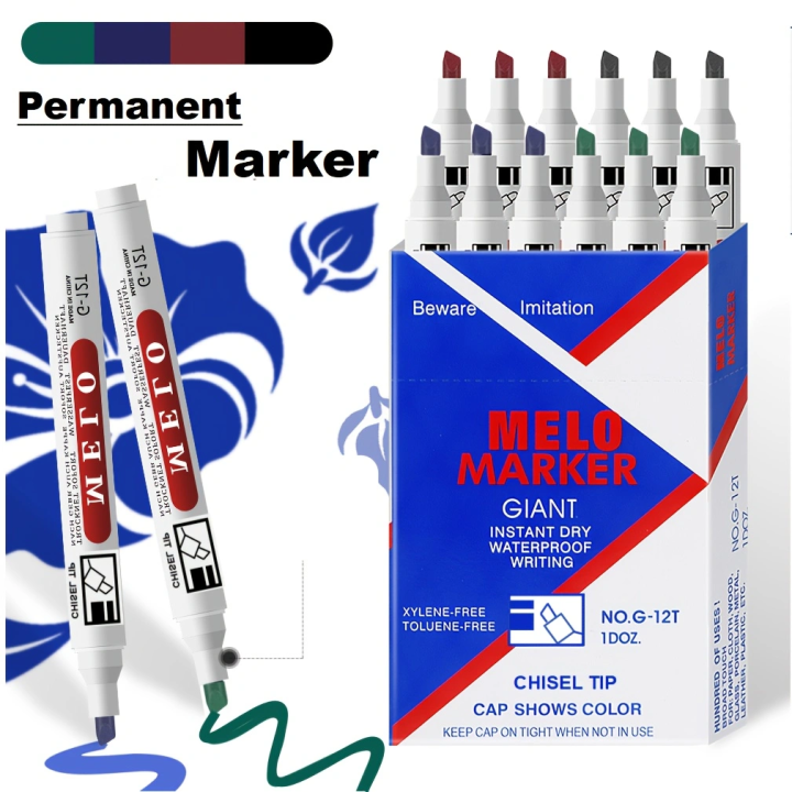 cs majors – Images High Quality Grahic 12-Pack Permanent Markers with Chisel Tip – Waterproof, Quick-Drying ...