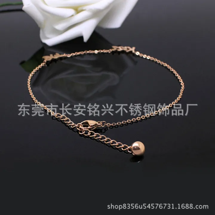 %E3%80%90Super%20Sale%E3%80%91Kiss%20me%20Letter%20Anklet%2014K%20Rose%20Color%20Titanium%20Steel%20Anti-allergy%20Fading%20Sun%20Yunyun%20Nonsense%20-%20Image%202
