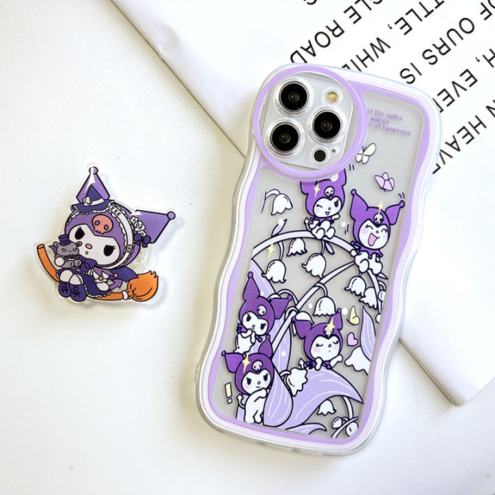 AMORVOR%20for%20Samsung%20M20%20Back%20Cover%20With%20Free%20Holder%20Cartoon%20Anime%20Soft%20Wavy%20Phone%20Case%20Camera%20Protection%20Transparent%20TPU%20Soft%20Cover%20-%20Image%205