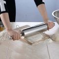 Stainless Steel Rolling Pin Non-stick Pastry Dough Roller Kitchen Accessories Cake Roller Dough Roller pizza tools  pasta tools. 