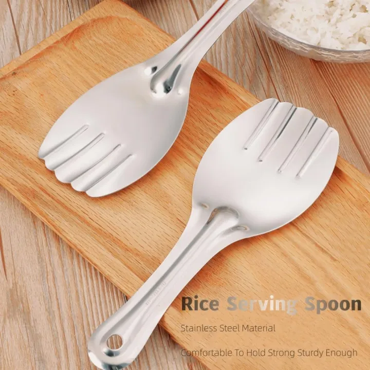 Stainless Steel Rice Serving Spoon for Home, Hotel, Catering, Kitchen