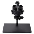 Microscope Head Trinocular Head 3.5-100X Bifocal Continuous Zoom Microscope Head. 
