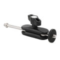 Mini Articulating Arm Aluminum Alloy Compact Wide Compatibility 1/4in Screw Hole Portable Articulating Arm for LED Video Light. 