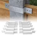 Fence Post Security Bracket Durable Fence Panel Security Bracket for Concrete Fence. 