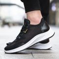 Summer Men's Shoes Breathable Thin Mesh Surface Shoes Men's Mesh Casual Sneakers Mesh Hollow out Deodorant and Lightweight Running Shoes. 