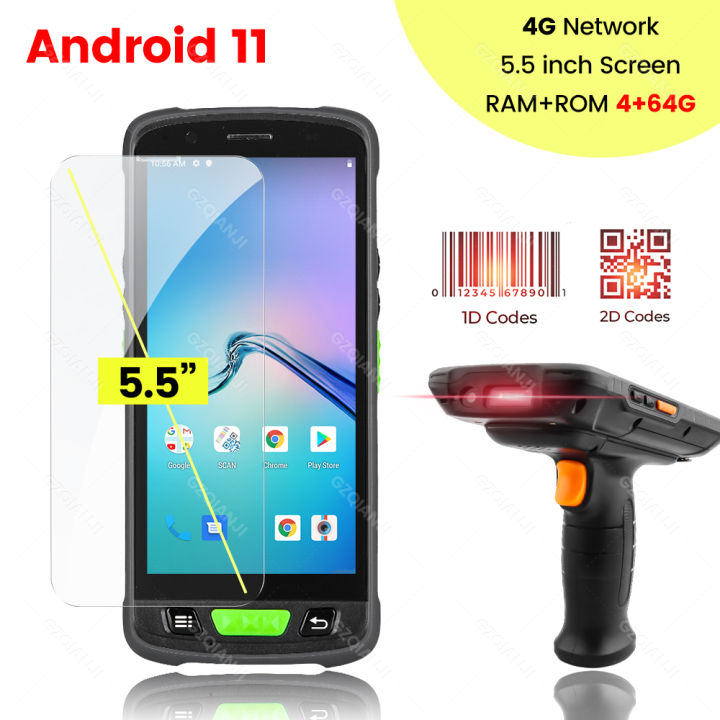 Shop Datareader Handheld Terminal Data Collector PDA 1D 2D QR Barcode Scanner Reader ...