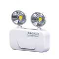 LED Emergency Lamp Rechargeable Emergency Light Twin Spot 10W Home Office Shop. 